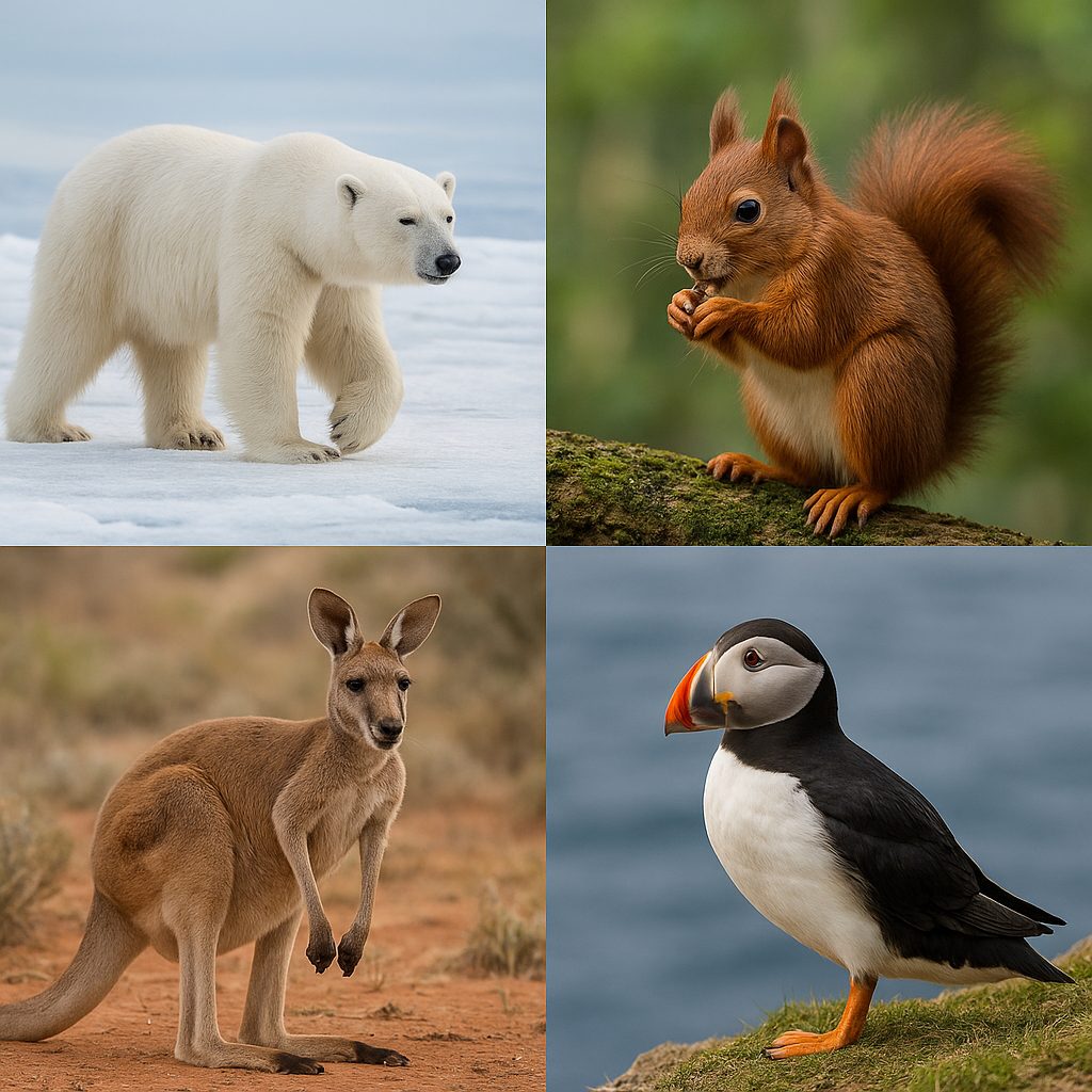 Gdzie żyją zwierzęta i jak się adaptują